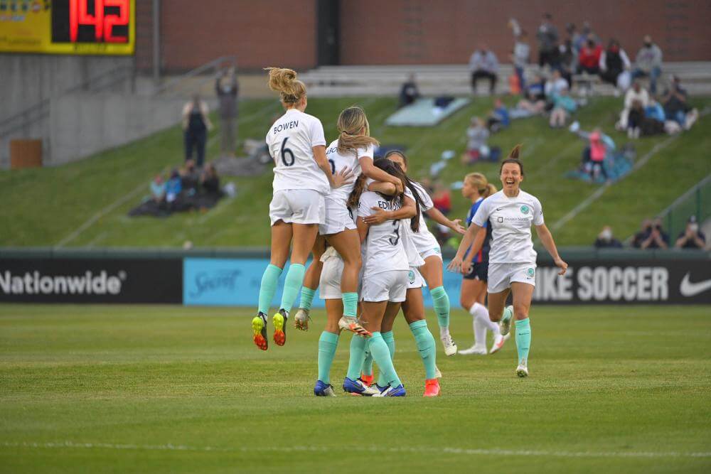 Mallory Weber Scores First Goal in Debut With Kansas City NWSL Kansas City Current