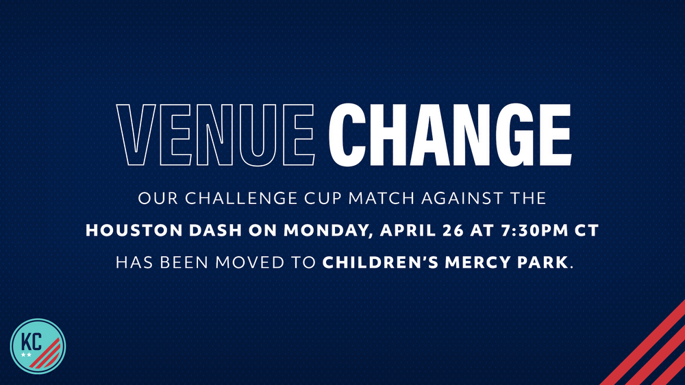 KC NWSL Challenge Cup Match Moved To Children's Mercy Park Kansas City Current